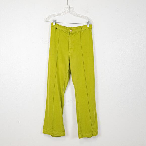 Big Bud Press Western Pants in Gross Green Size Small Made in LA - Picture 2 of 12